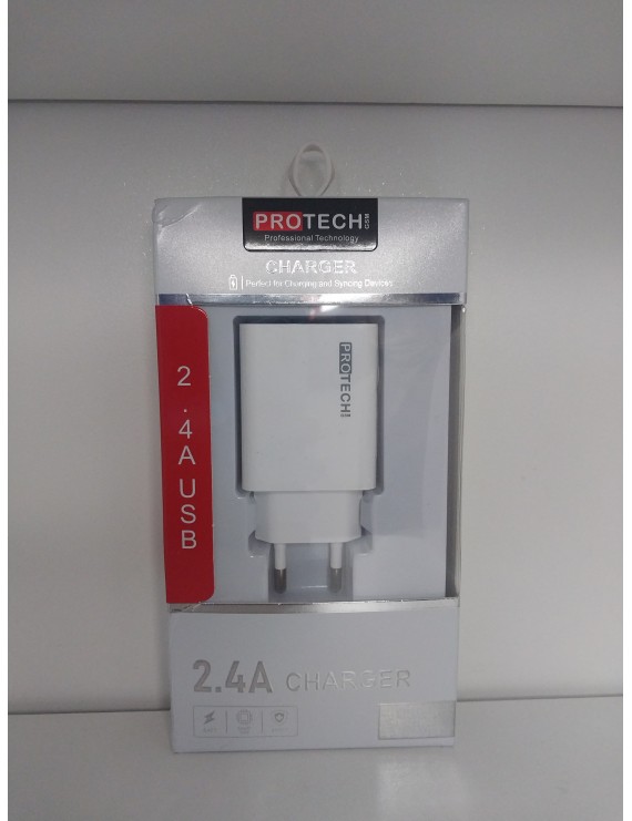 Protech 2.4A USB-A Şarj Başlığı
